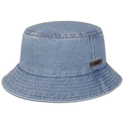Denim Barista Bucket Stoffen Hoed by Stetson