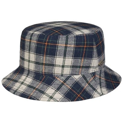 Caroma Check Bucket Katoenen Hoed by JJ Hats