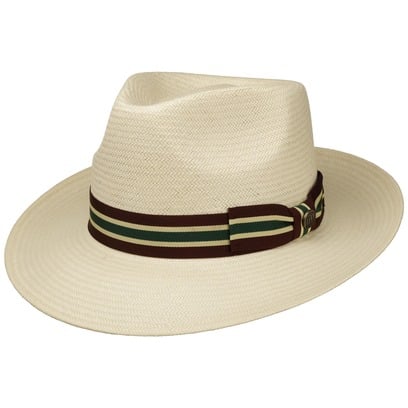 Bolaro Fedora Toyo Strohoed by Balmoral