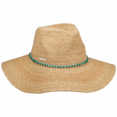 Derenda Floppy Raffia Hoed by Seeberger