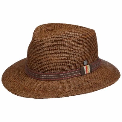 Larevo Crochet Raffia Hoed by Lierys