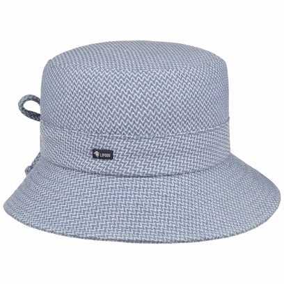Twotone Zigzag Bucket Katoenen Hoed by Lipodo