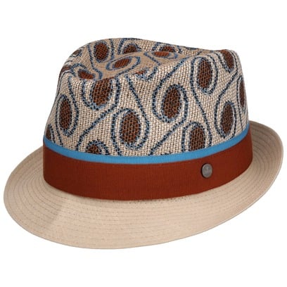 Benita Dots Trilby Stoffen Hoed by Lierys