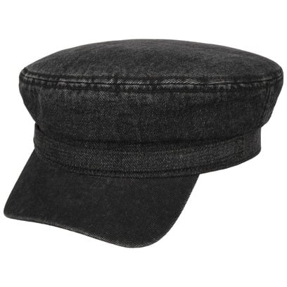 Black Denim Riders Schipperspet by Stetson