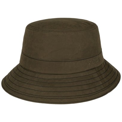 Waxed Cotton Bucket Outdoor Hoed by Stetson