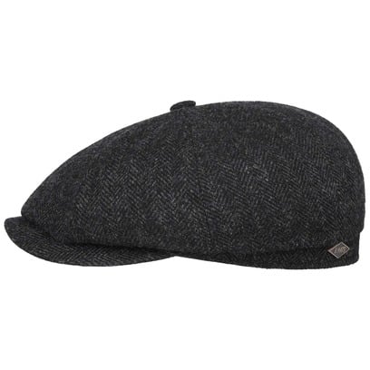 8 Panel Heringbone Wool Pet by JJ Hats