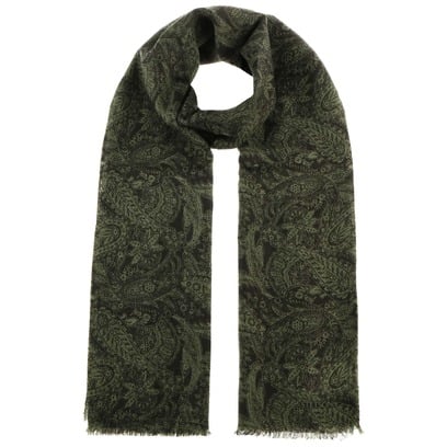 Twotone Paisley Mix Wollen Sjaal by Stetson