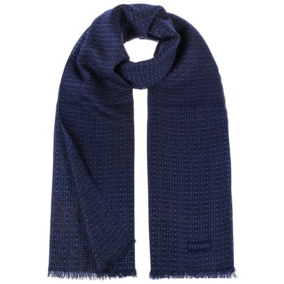 Basket Weave Wollen Sjaal by Stetson