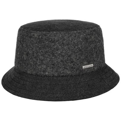 Boiled Wool Bucket Vissershoed by Stetson