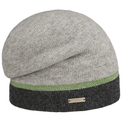Shiny Stripe Wollen Muts by Seeberger