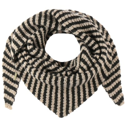 Twotone Knit Driehoekige Sjaal by Seeberger