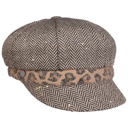Visgraat Lovertjes Newsboy pet by Lierys