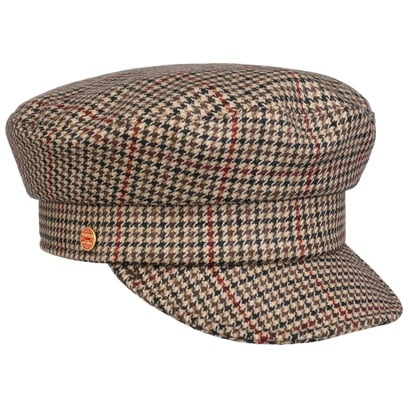 Kendy British Houndstooth Schipperspet by Mayser