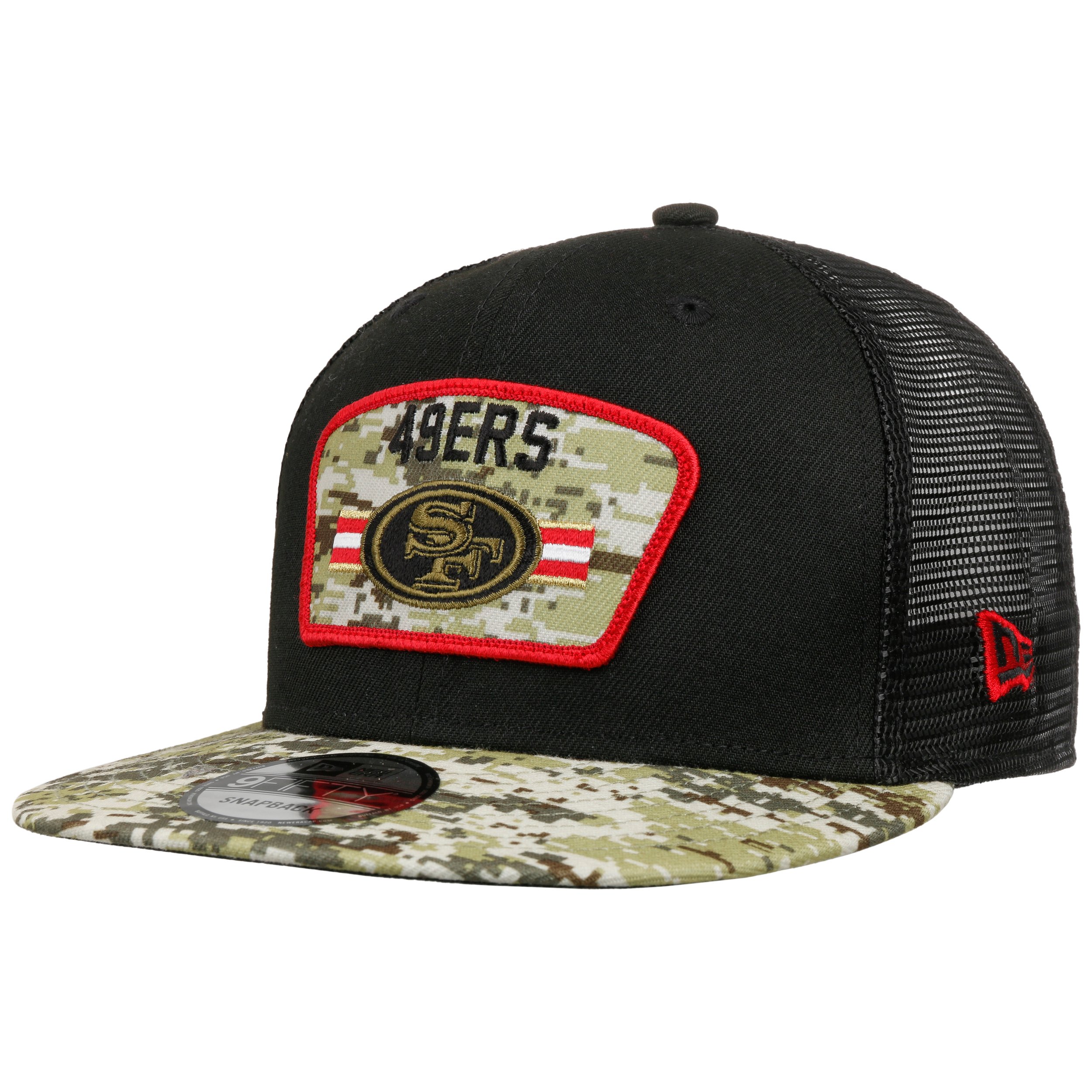 49ers salute sales to service hat