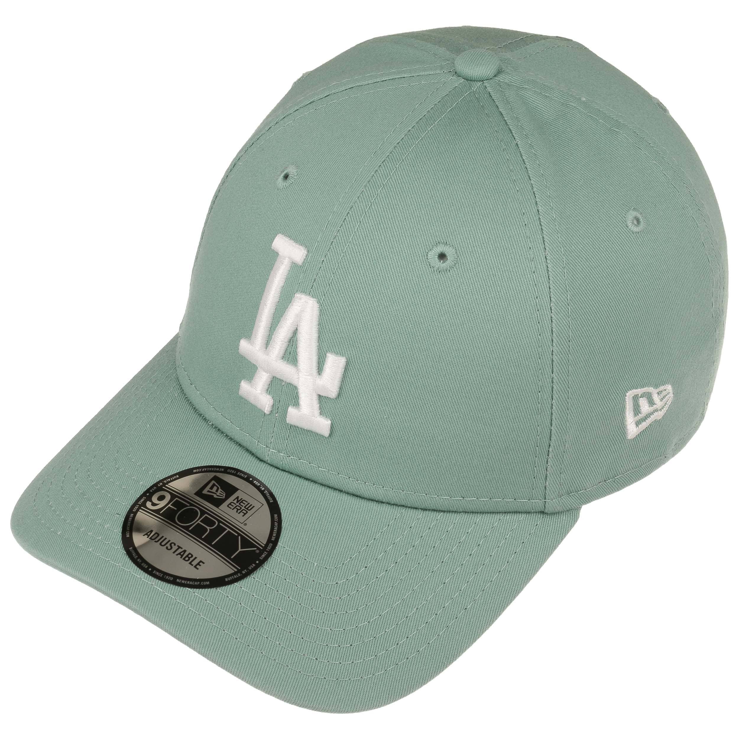 New Era 9Forty MLB Jersey Essential Dodgers Pet Dames/Heren - curved brim cap baseballpet metalen gesp met klep voor Zomer/Winter - One Size beige