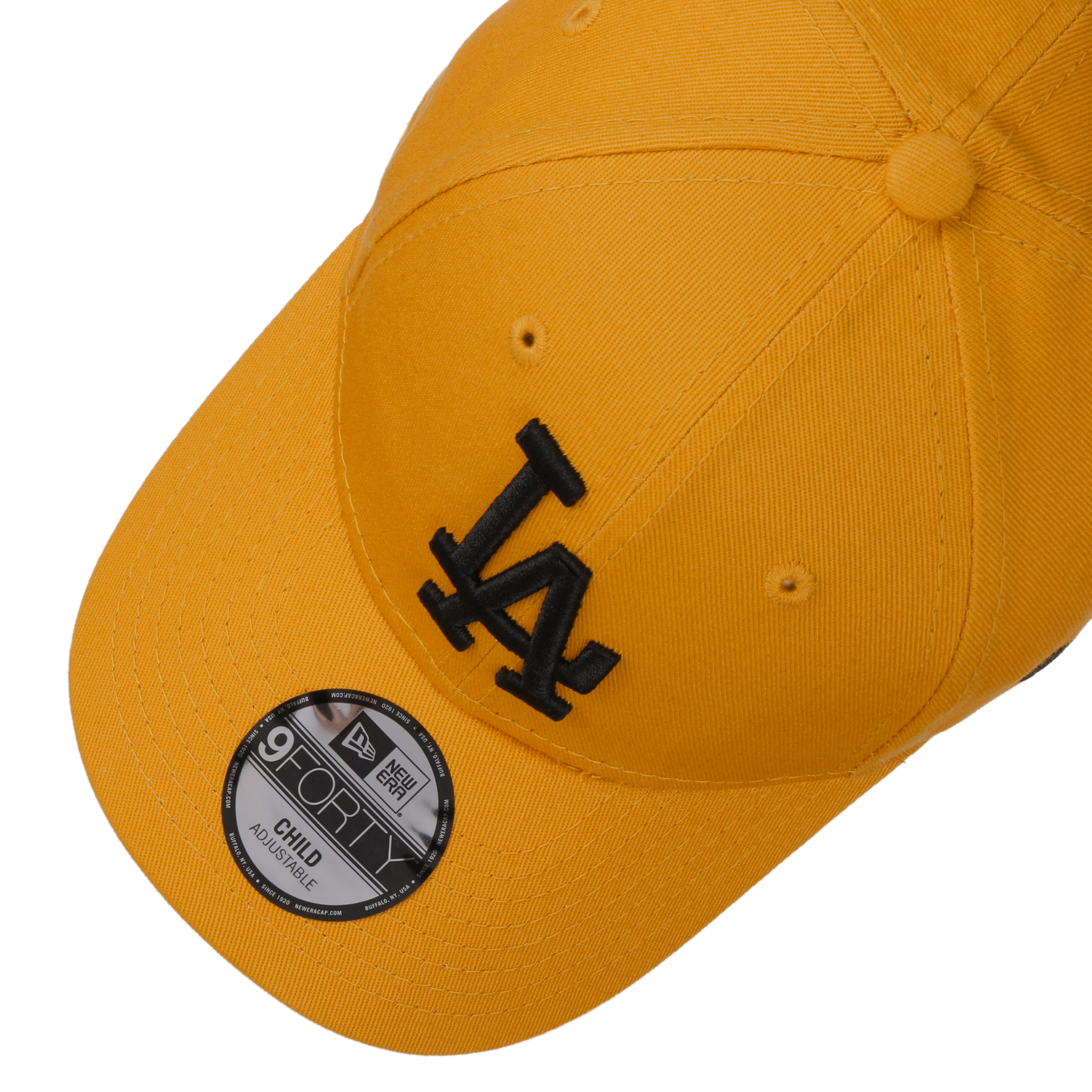 mustard new era cap