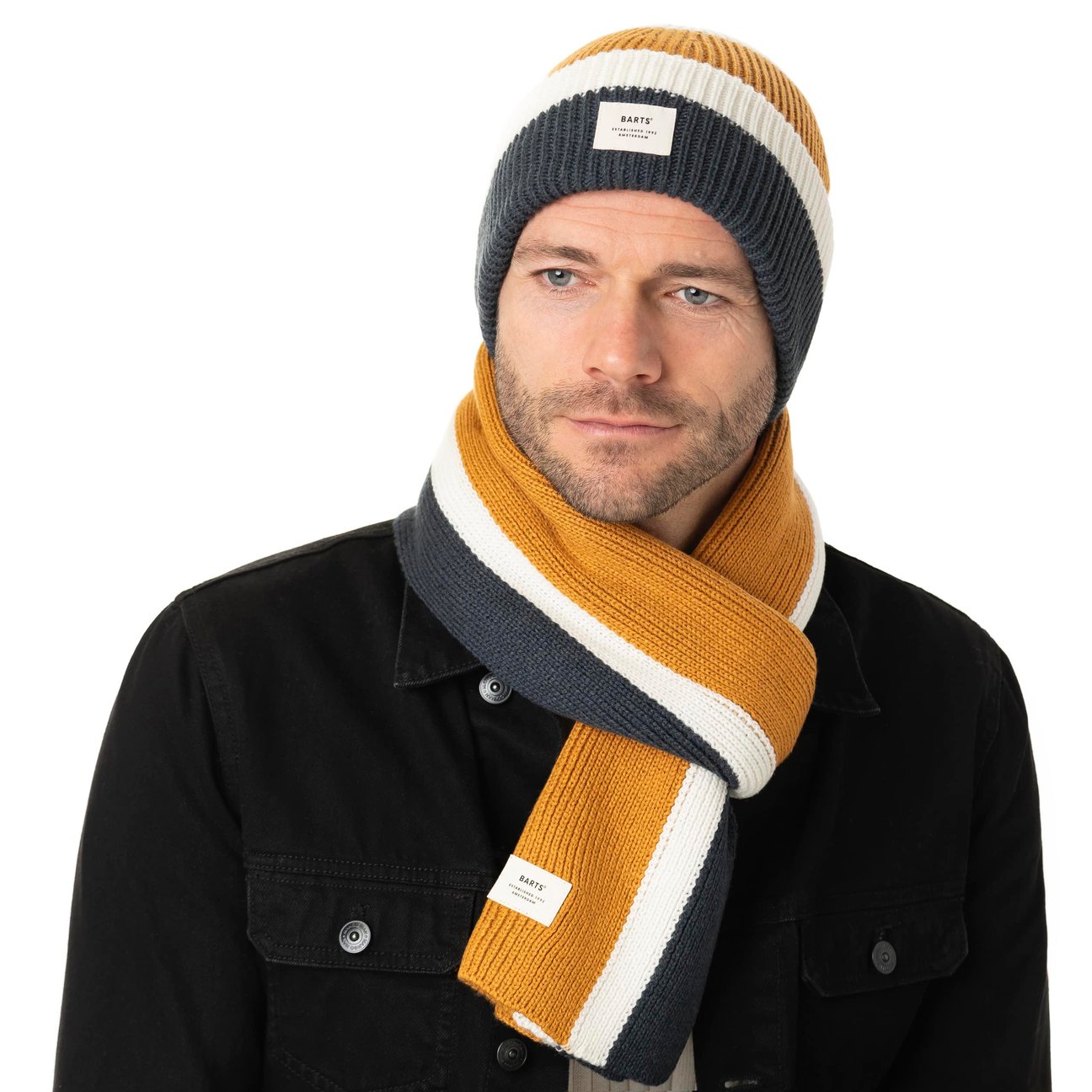 Beechfield basic winter muts/beanie - roze - acryl