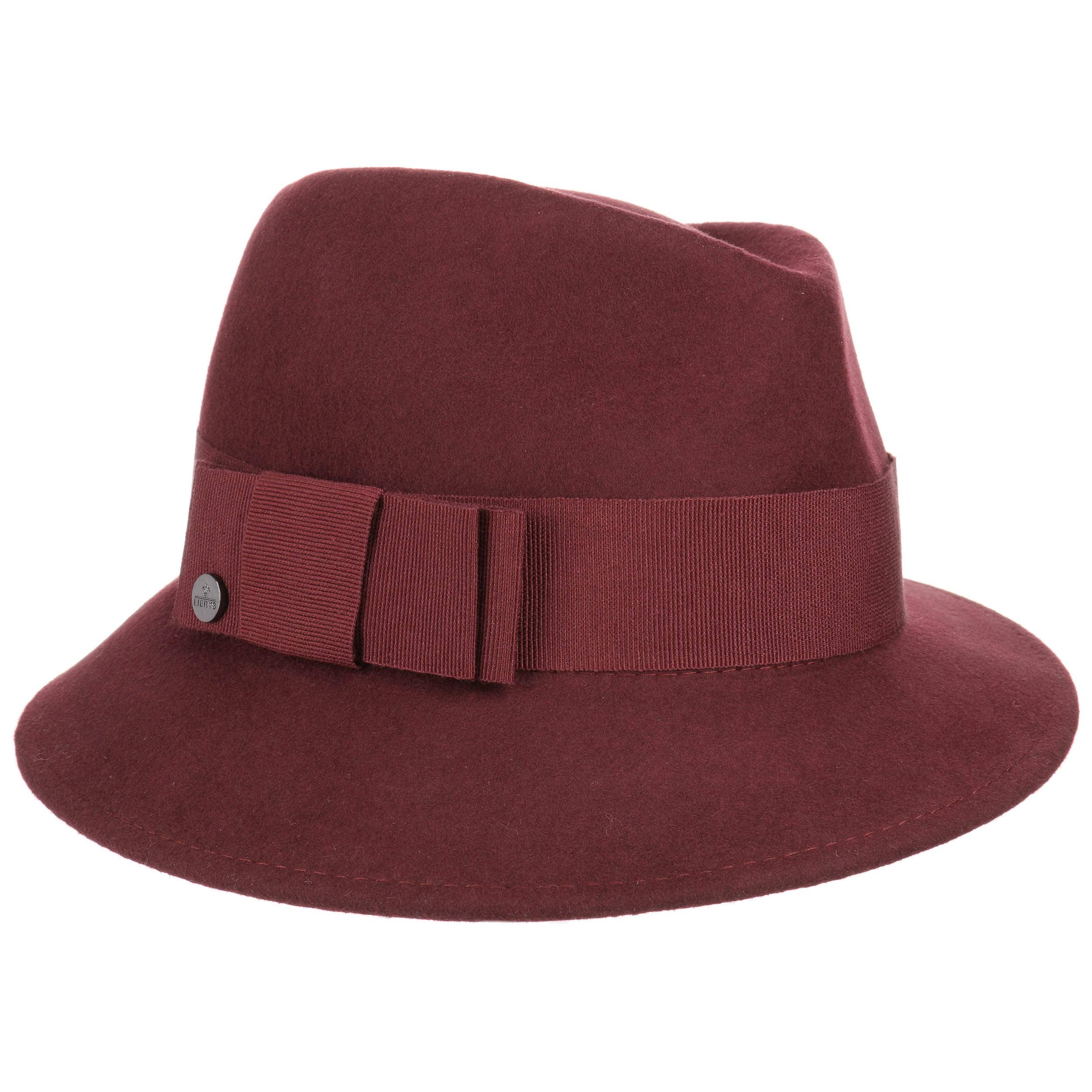 Twotone Wollen Hoed met Strikje by Lierys - € 69,95