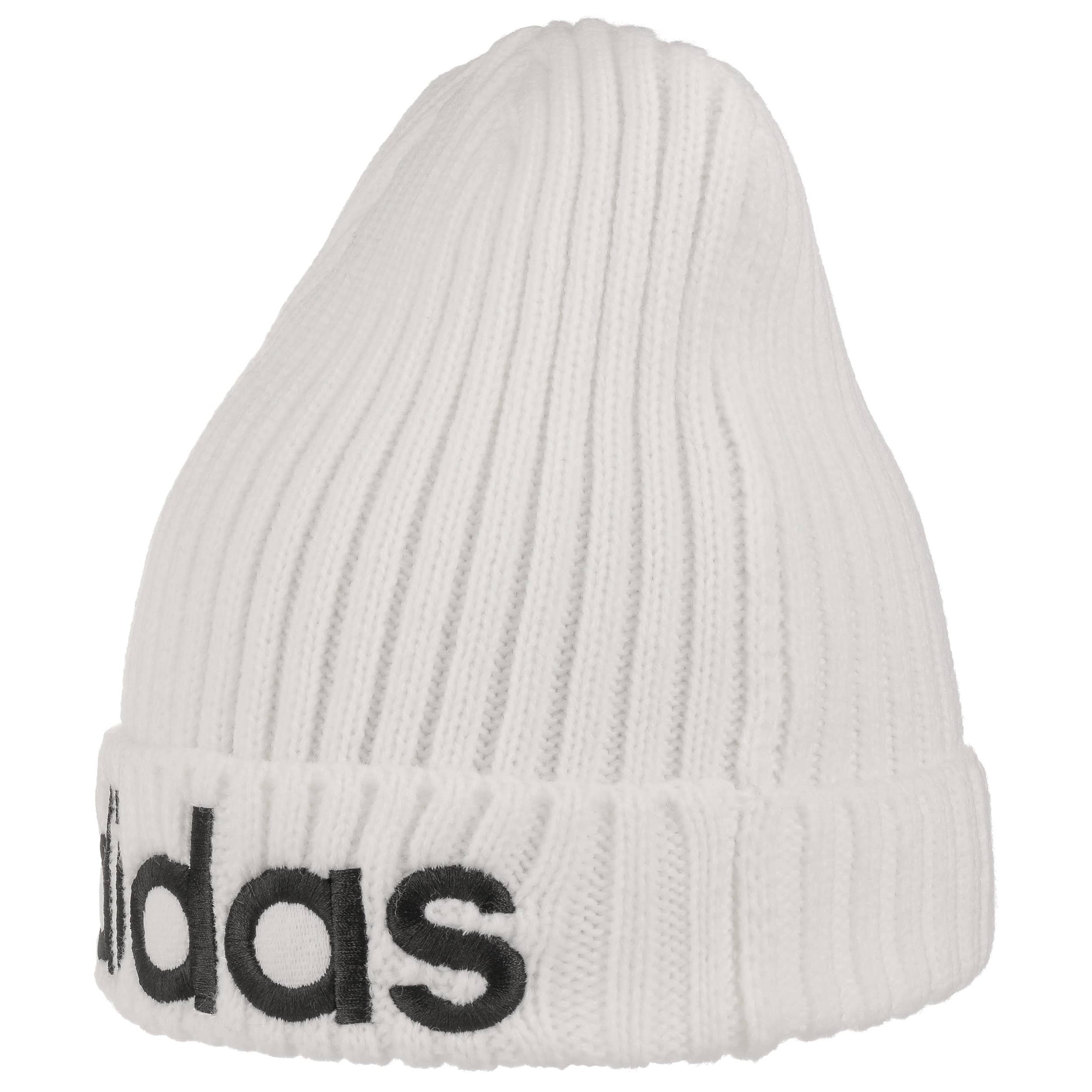 White adidas outlet beanie