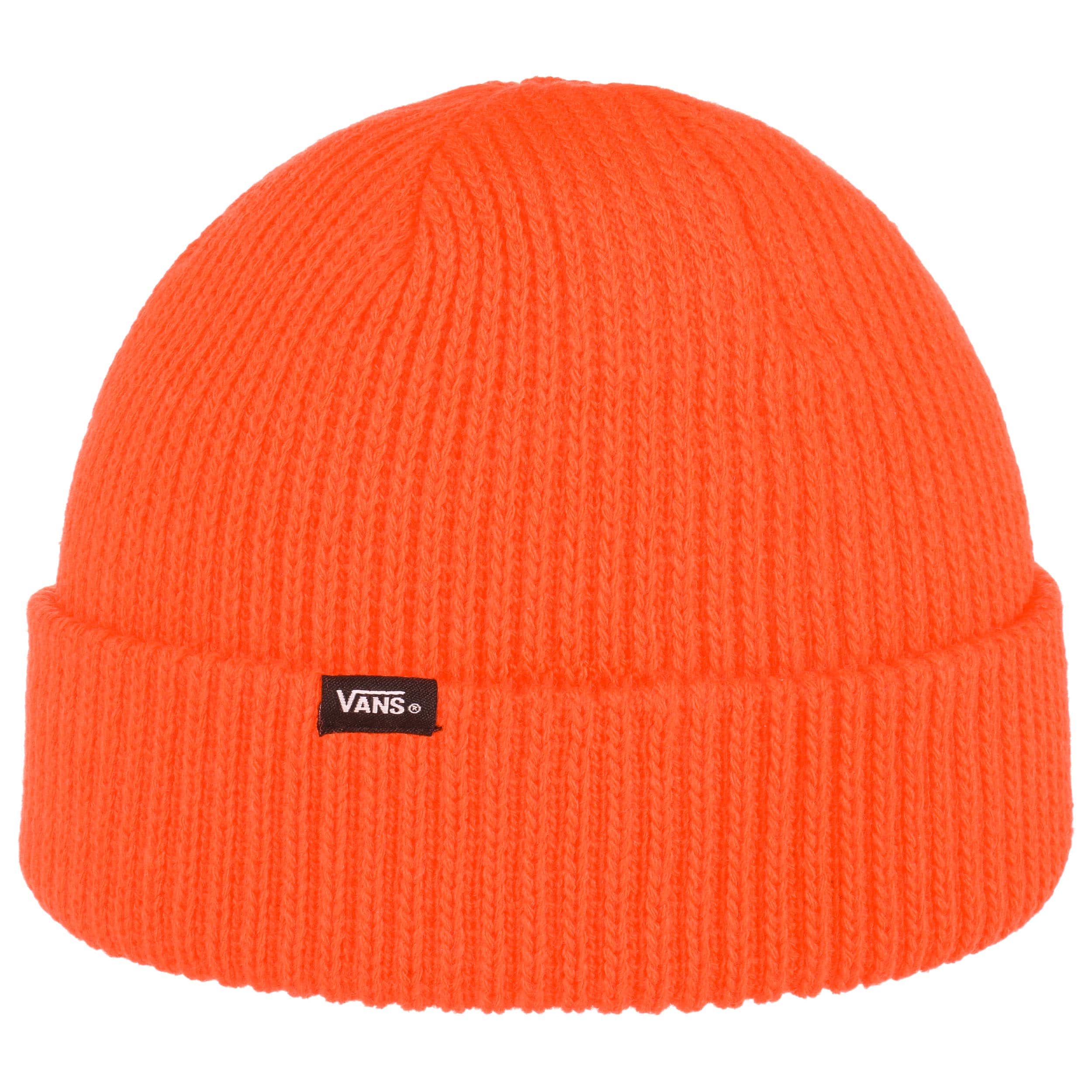 orange beanie vans