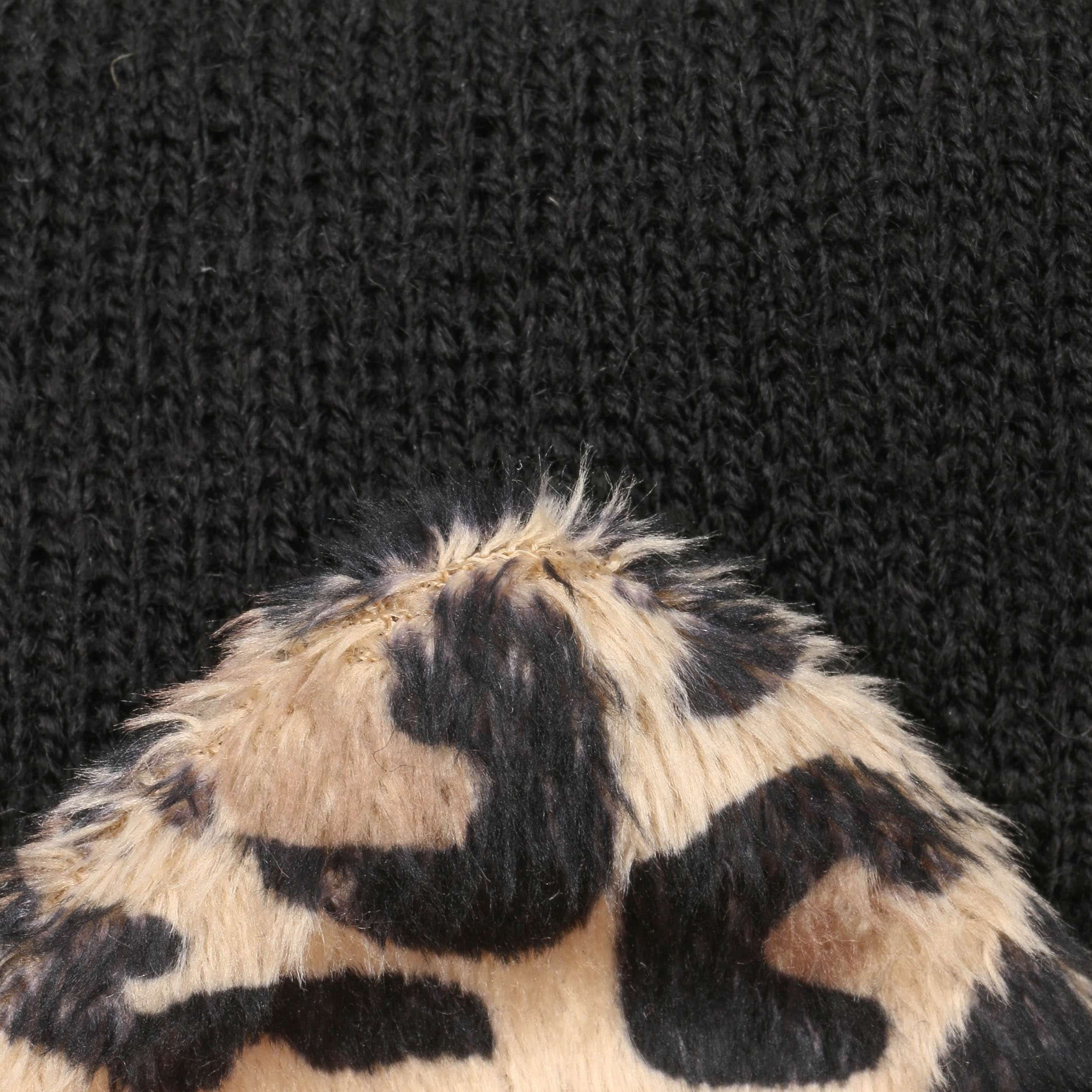 Maßgefertigte Jacquard-Leopardenmuster Acryl Unisex Herbst Winter Retro Strickmü Maßgefertigte Jacquard-Leopardenmuster Acryl Unisex Herbst Winter Retro Strickmü
