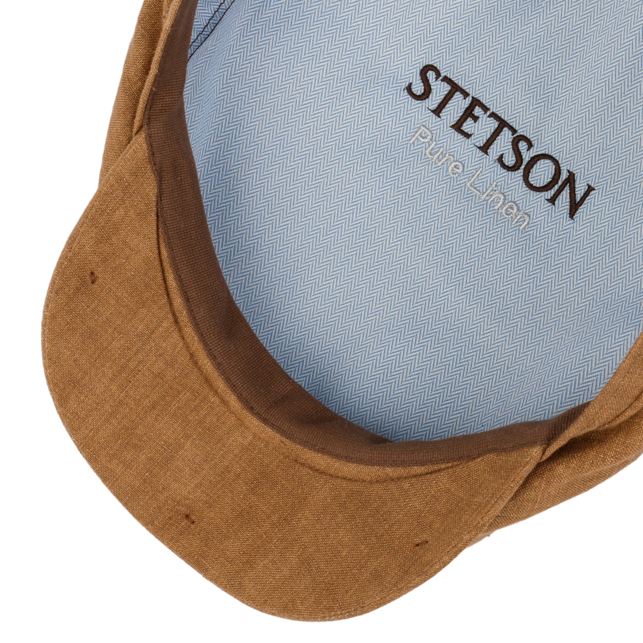 Belfast Linnen Zomer Flat Cap by Stetson € 89,00