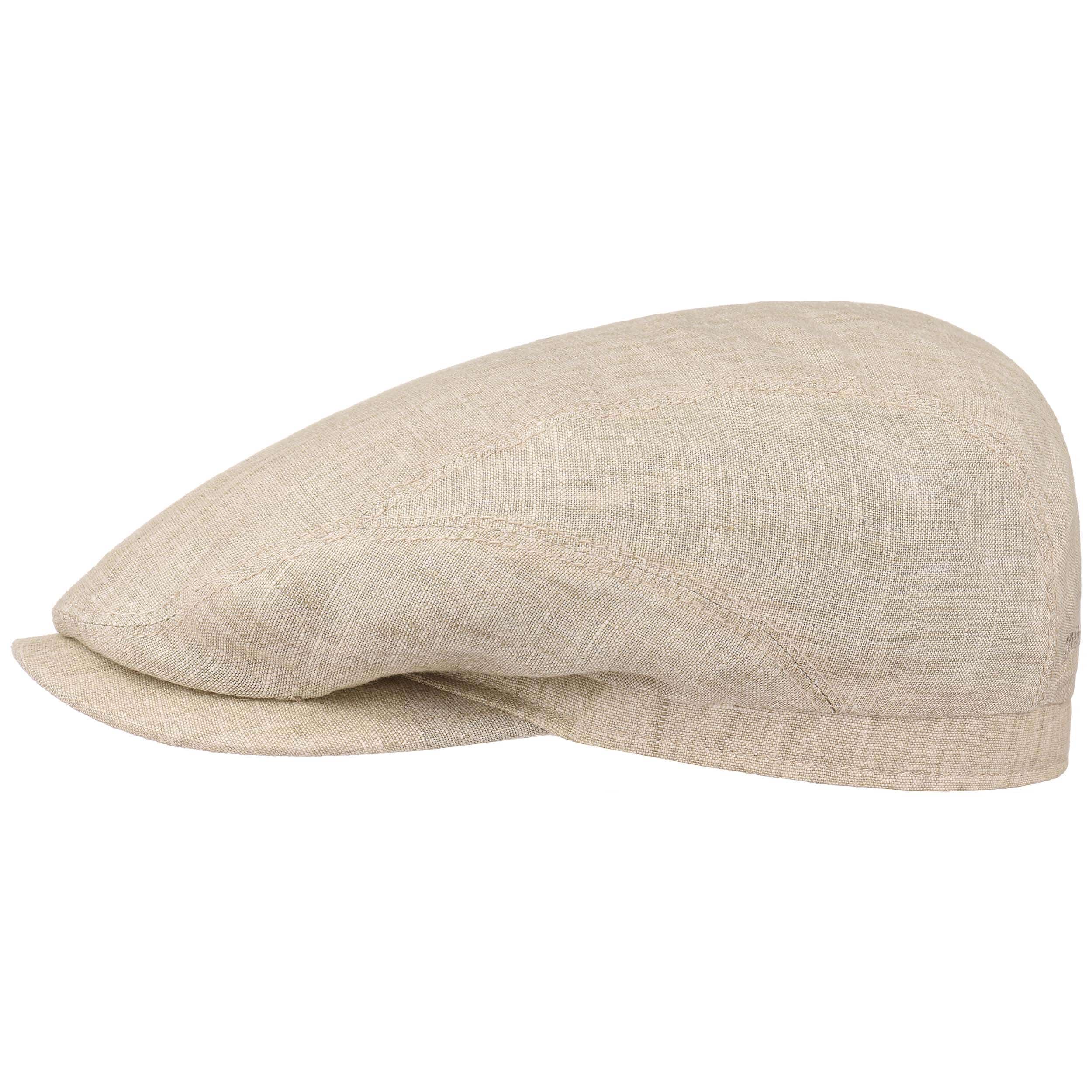 Belfast Linnen Zomer Flat Cap by Stetson € 89,00