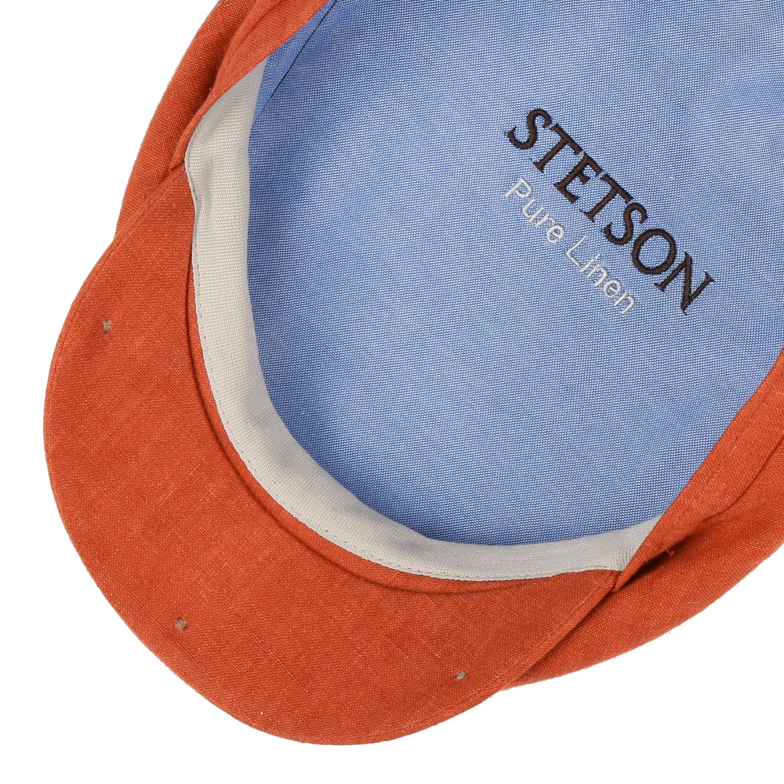STETSON Belfast flatcap pet met klep Monochroom Gemaakt in EU Heren Lente Zomer