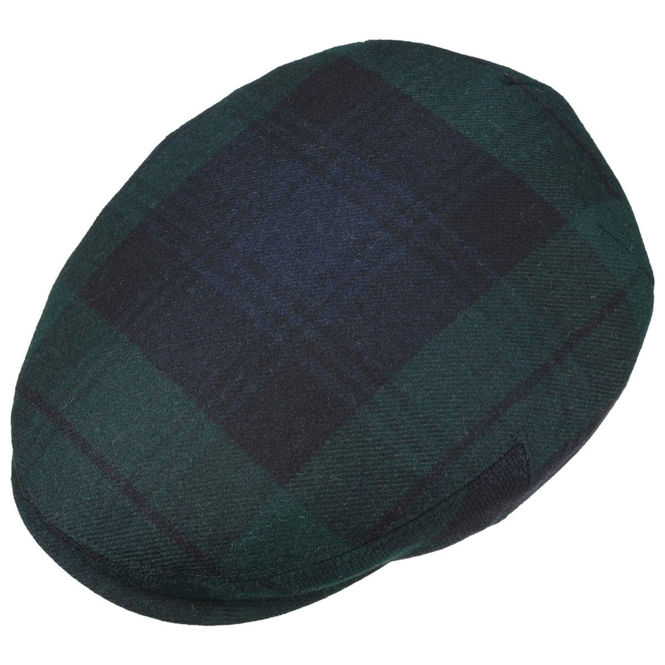 Black watch flat cap Clearance