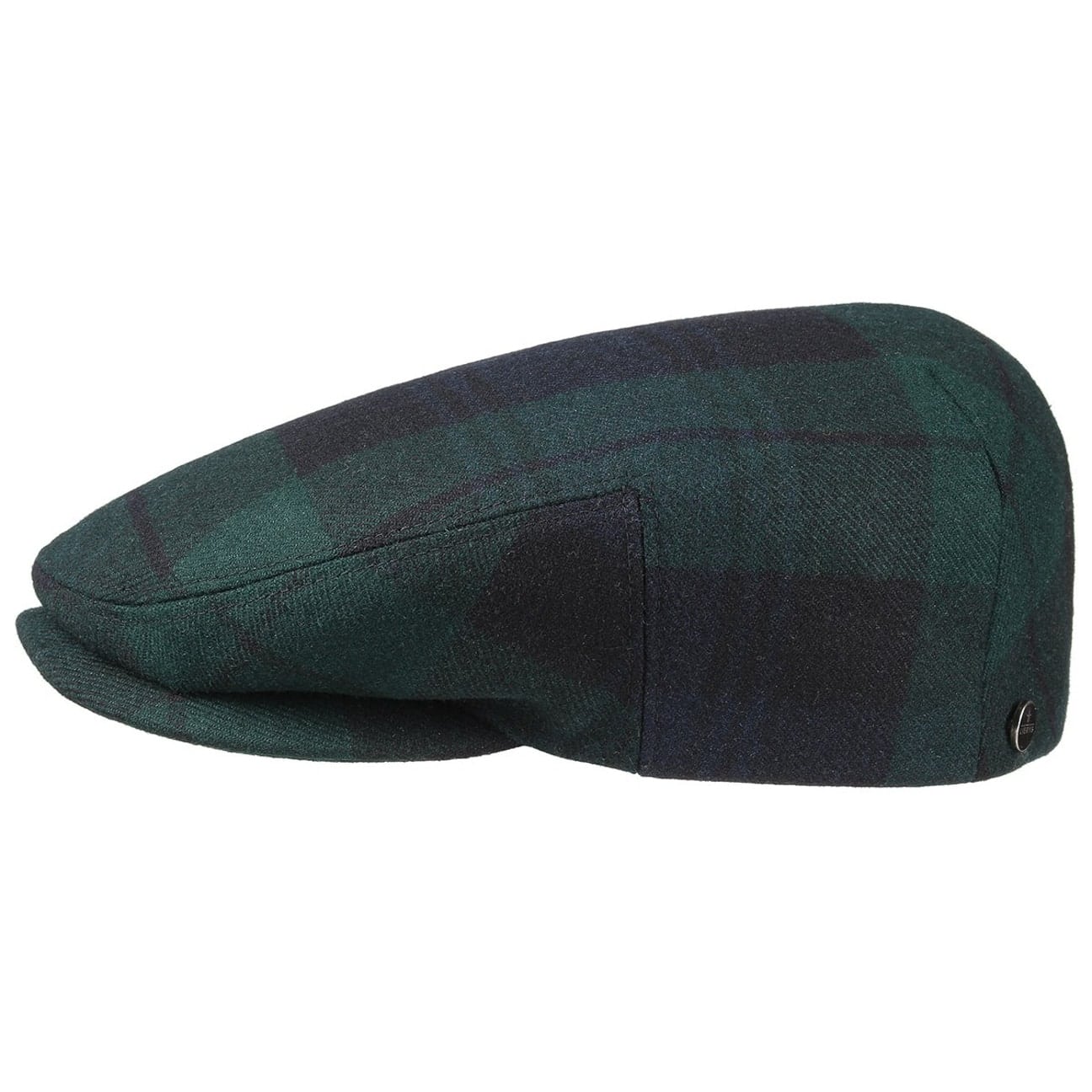 Black watch flat cap Clearance