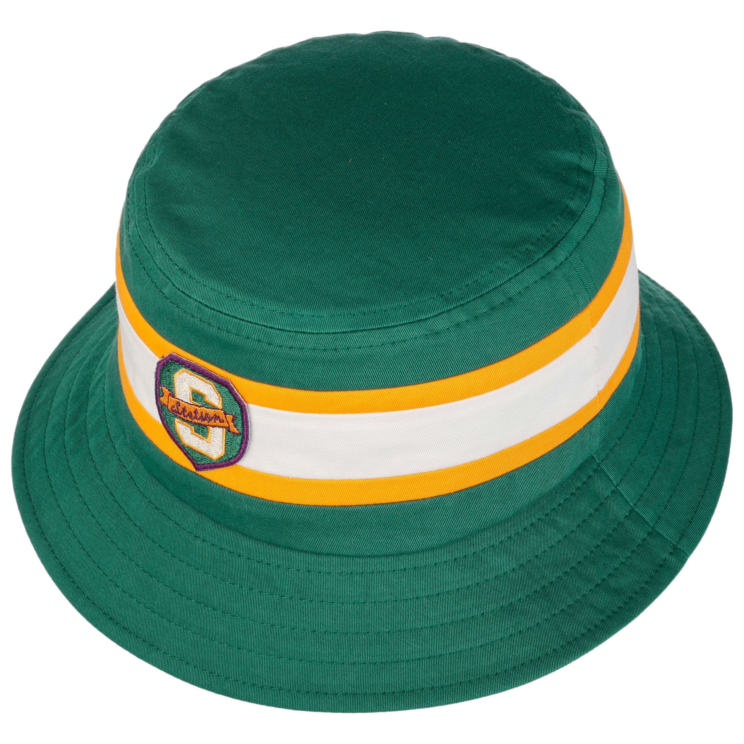 Stetson Ava Cotton Traveller Hoed Heren - zomer zonnehoed met paspelrand voor Zomer/Winter - M (56-57 cm) bruin