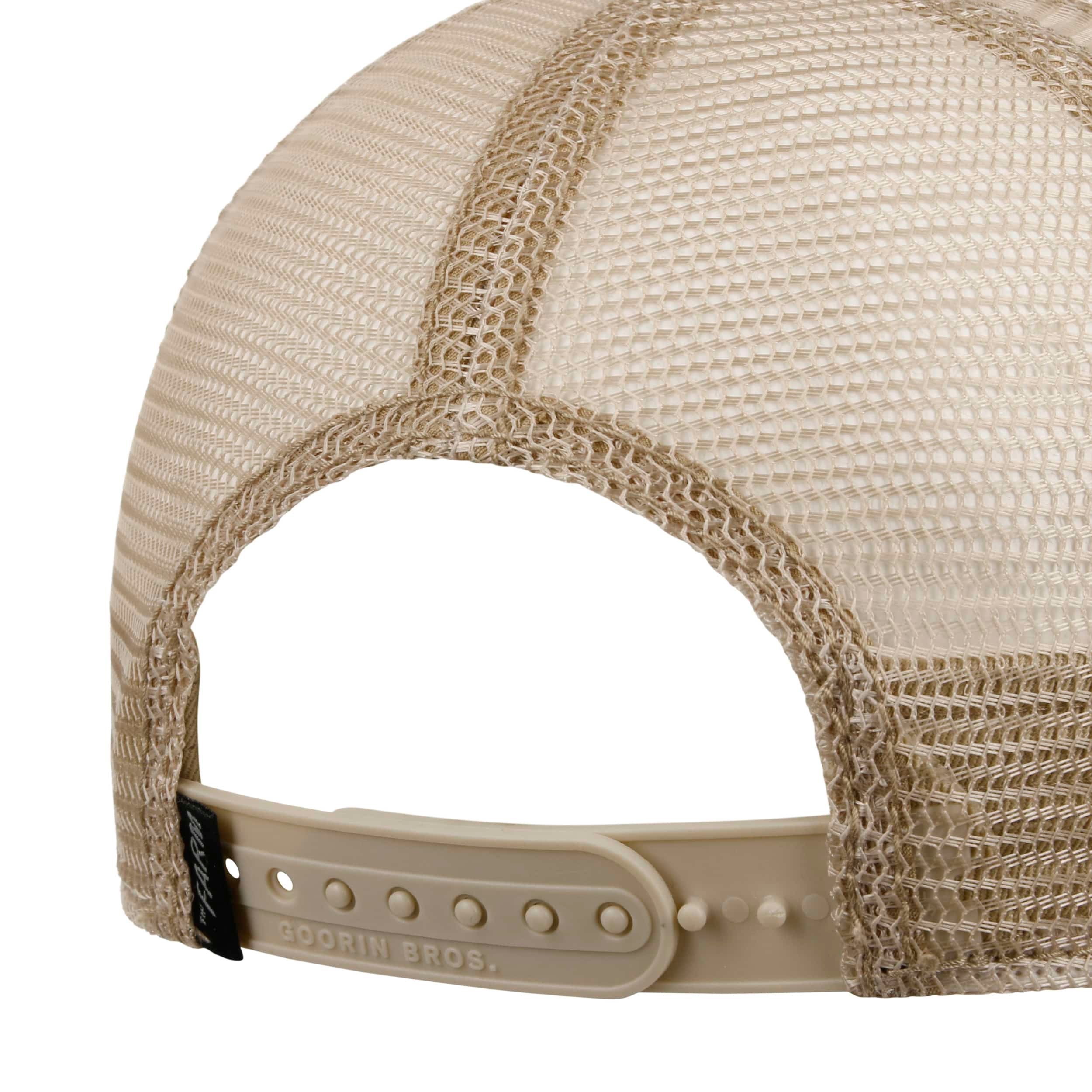 Goorin Bros Cappellino Trucker Buck Fever – Taglia Unica Regolabile, Visiera Ricurva, Rete Posteriore, Colore Tan - 4
