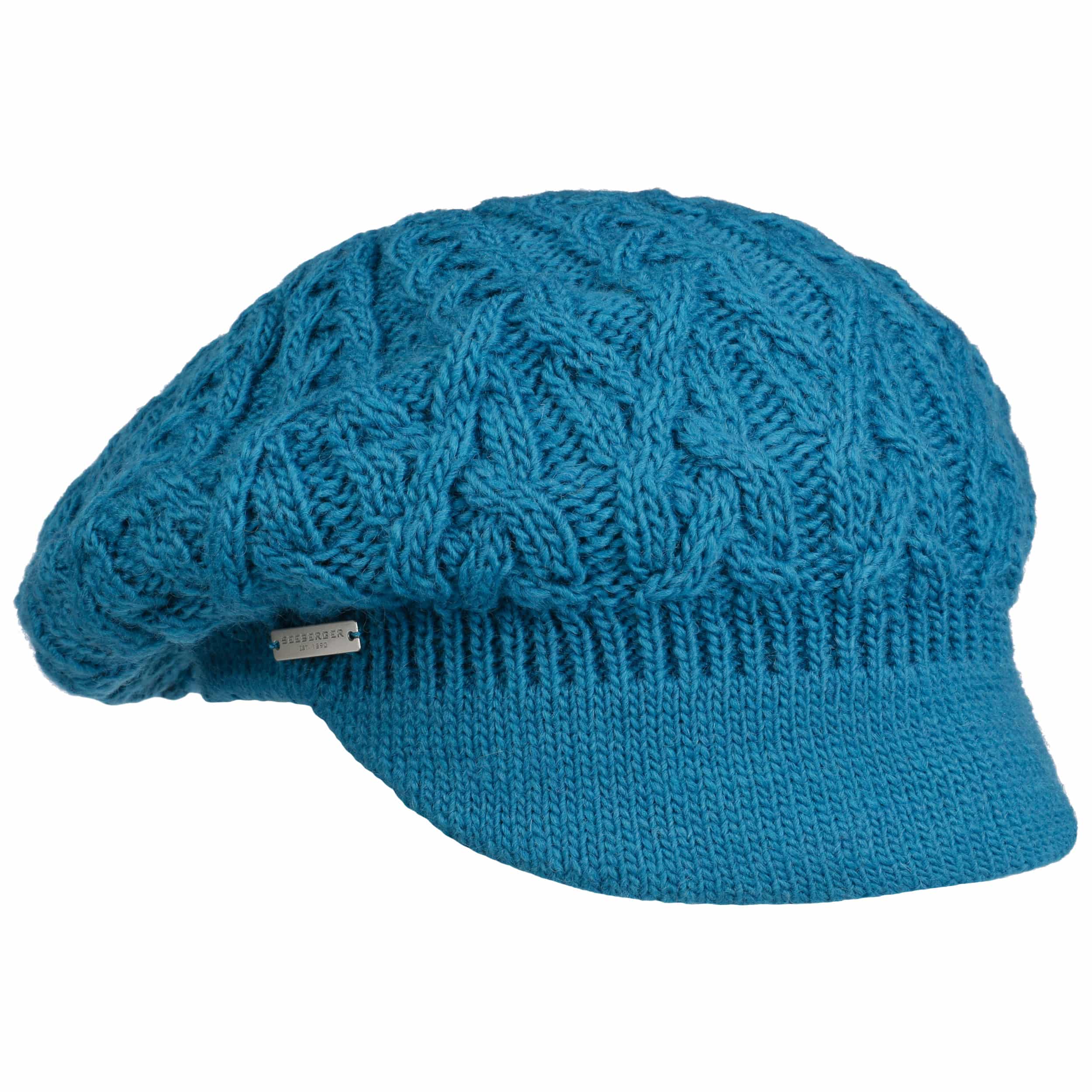 Cable knit 2025 newsboy hat