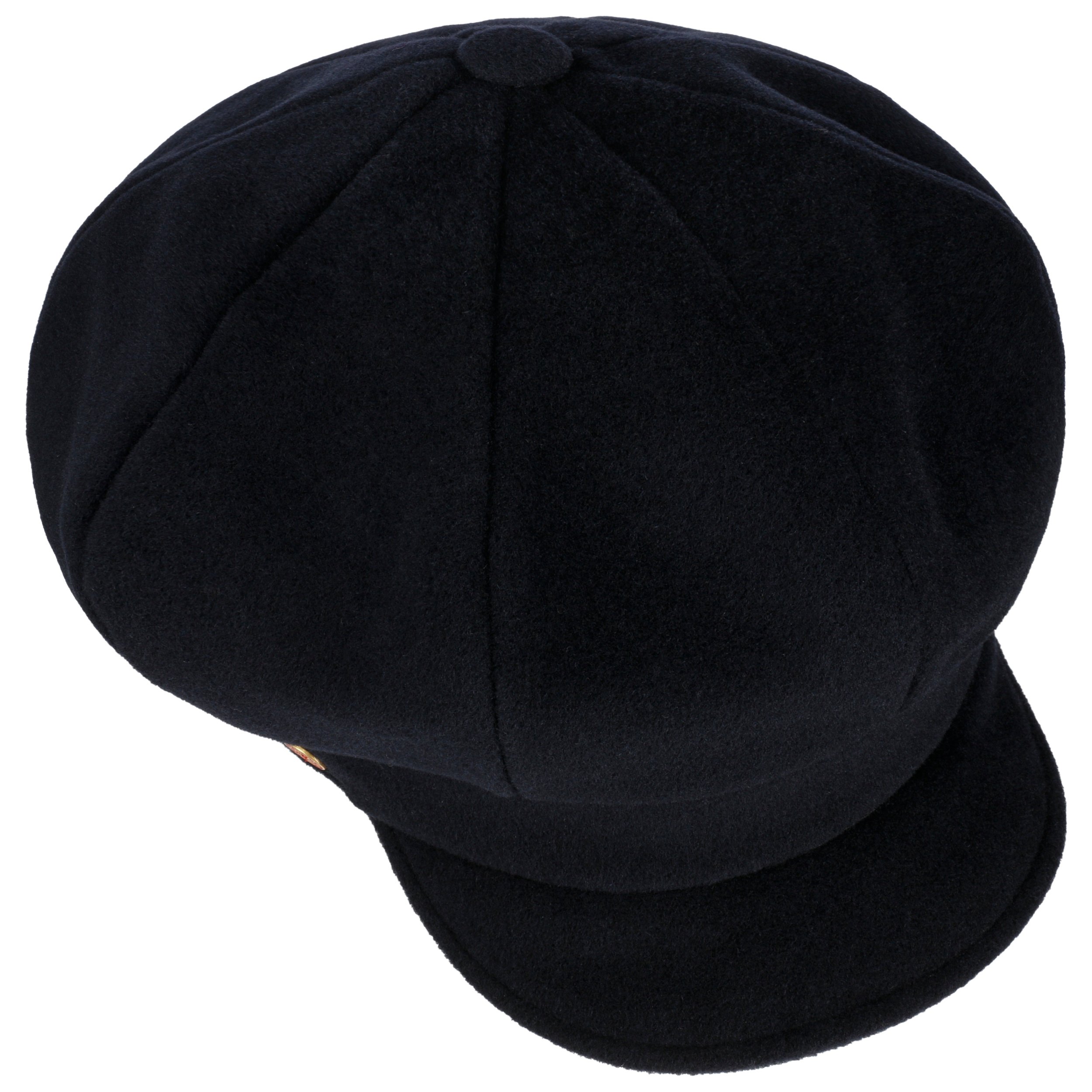 Mayser Camilla Newsboy Muts met Oorbescherming Dames - Made in the EU pet wollen cap wintercap klep oorflappen voering voor Herfst/Winter - L (58-59 cm) bordeaux