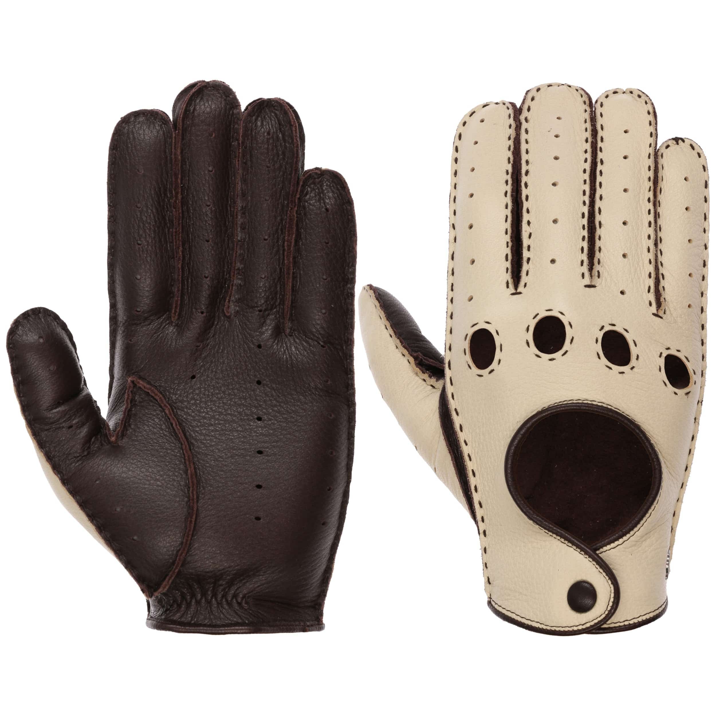 Roeckl Riga Leren Heren Handschoenen Maat 9 - Coffee | Koffers