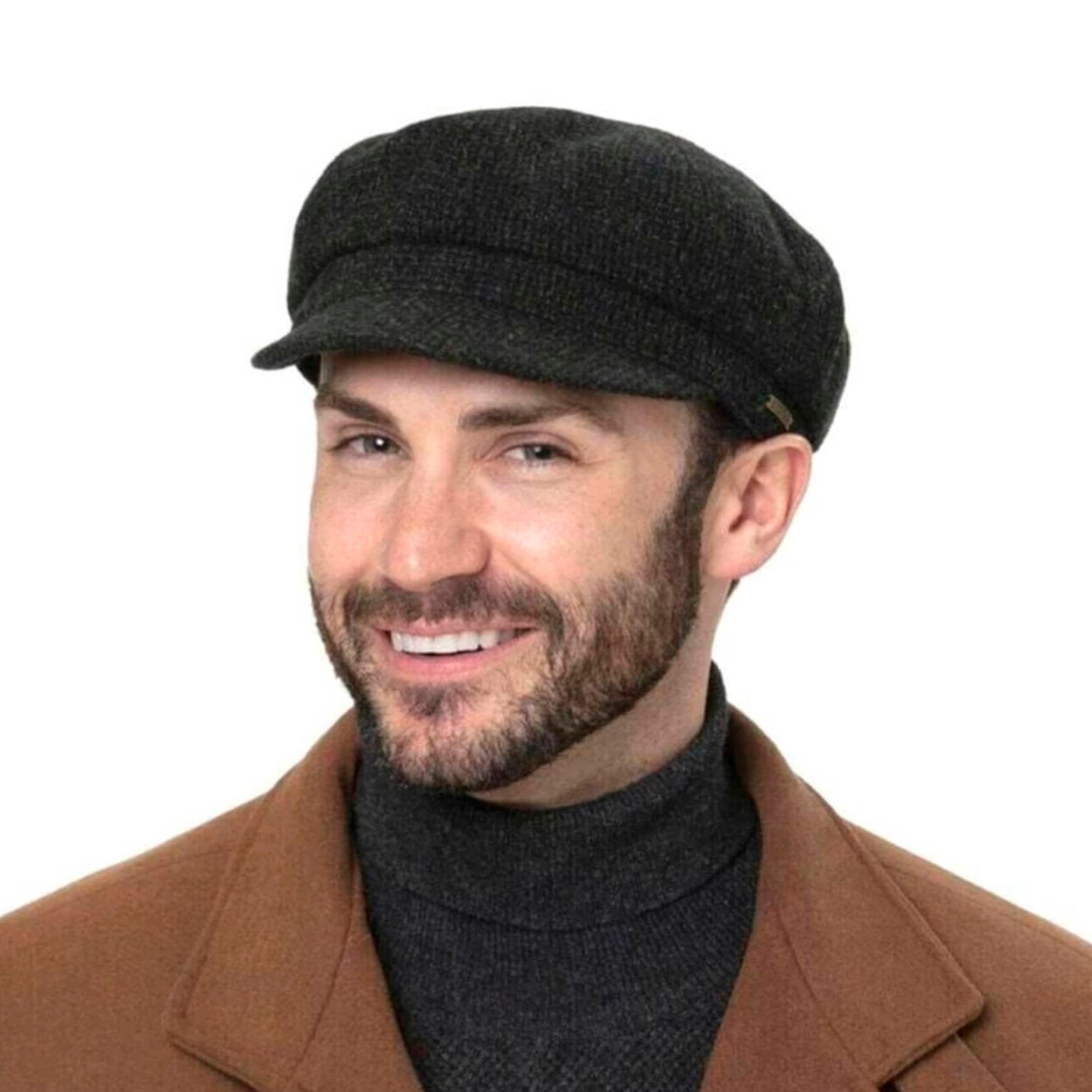 Hatteras Virgin Check Newsboy Pet by Stetson - € 99,00