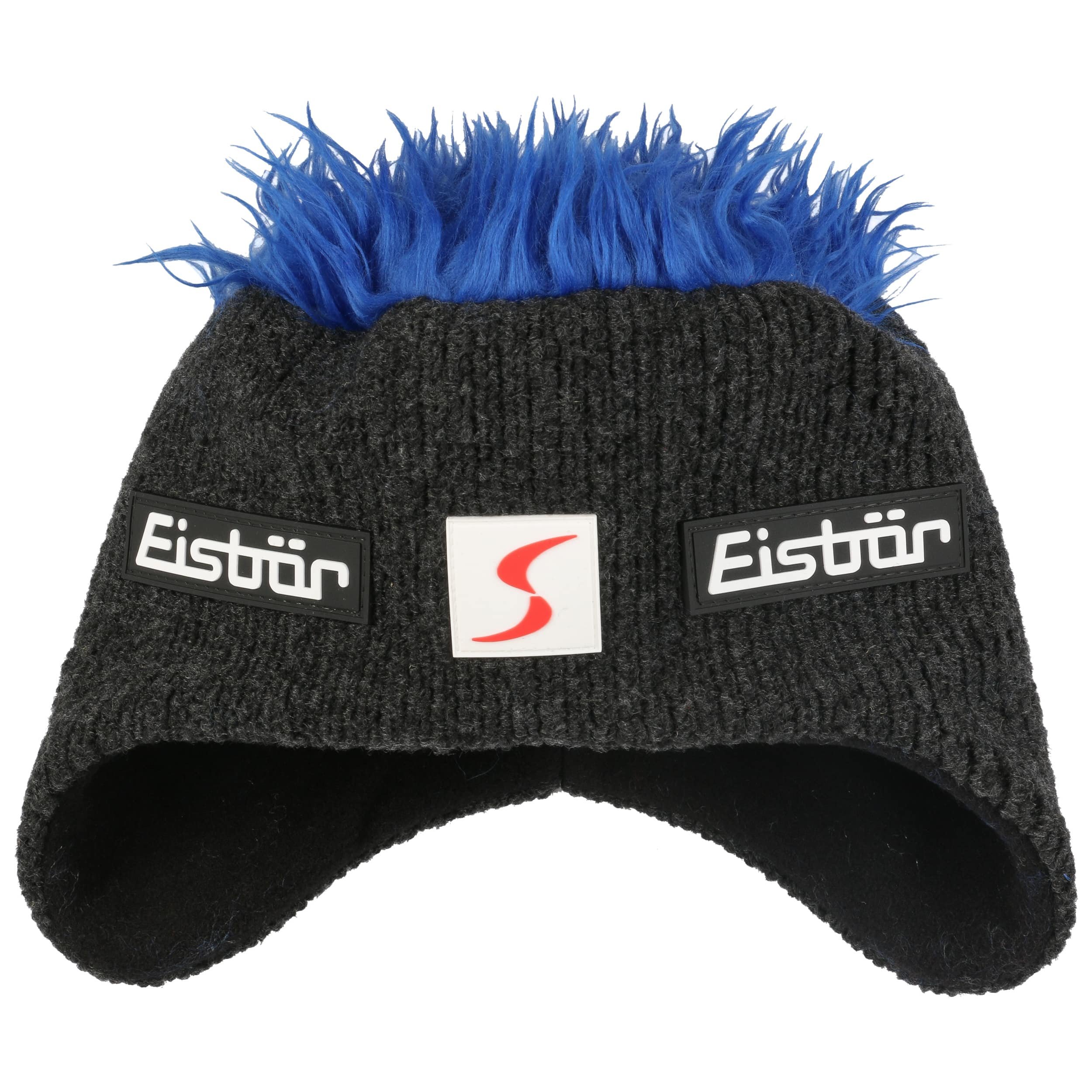 Eisbär Cocker Ski Beanie Hat — Spiky Hair Design, Unisex, Fleece