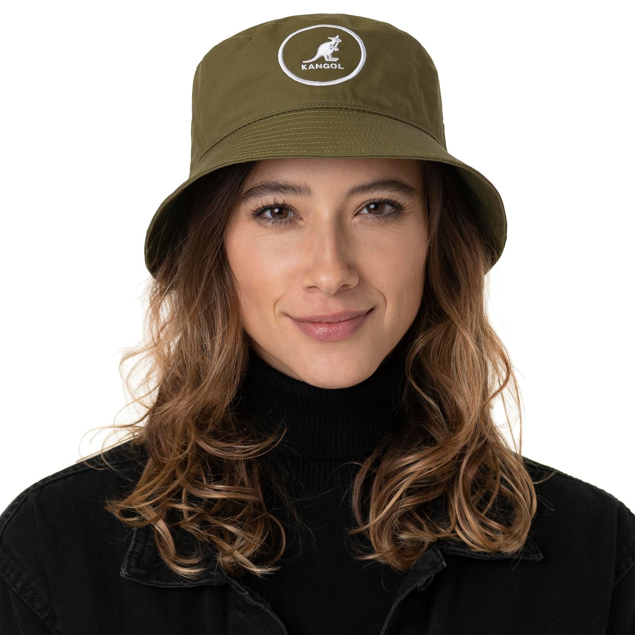 Kangol Bucket Hat Utility Faux Shearling Black | Hoedenzaak Jos van Dijck