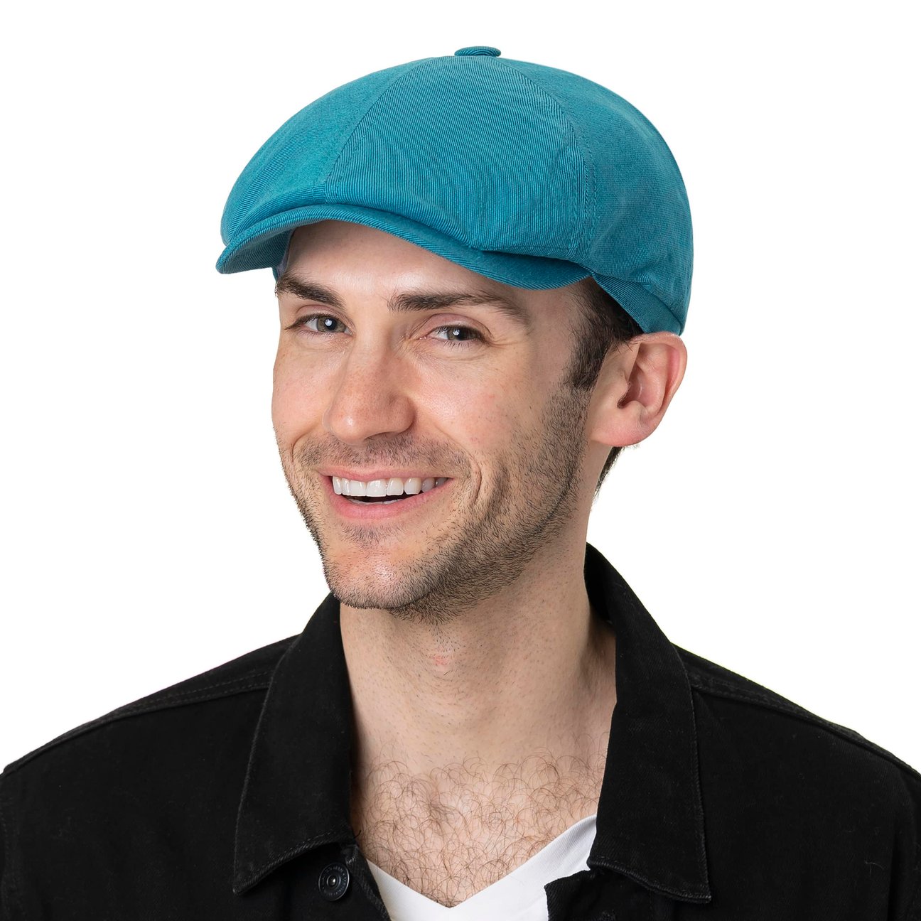 Stetson Cotton Twill Pet Dames/Heren - katoenen cap flat - Nu 35% korting