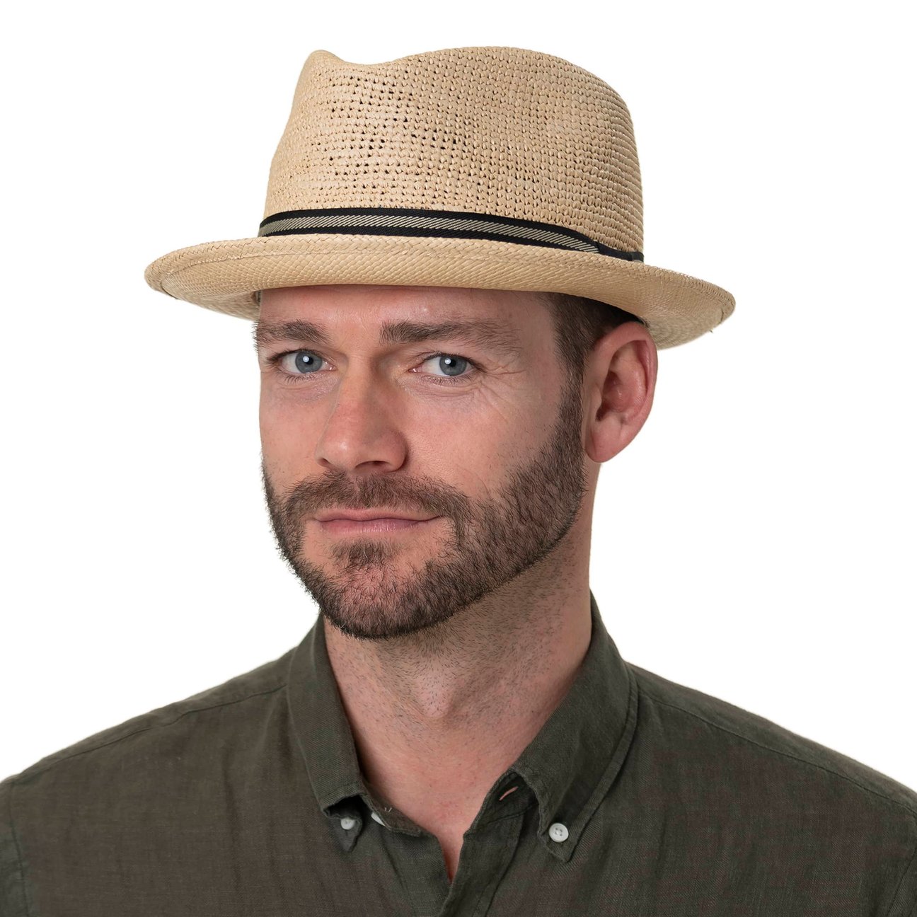 Crochet Player Raffia Hoed by Stetson - € 149,00