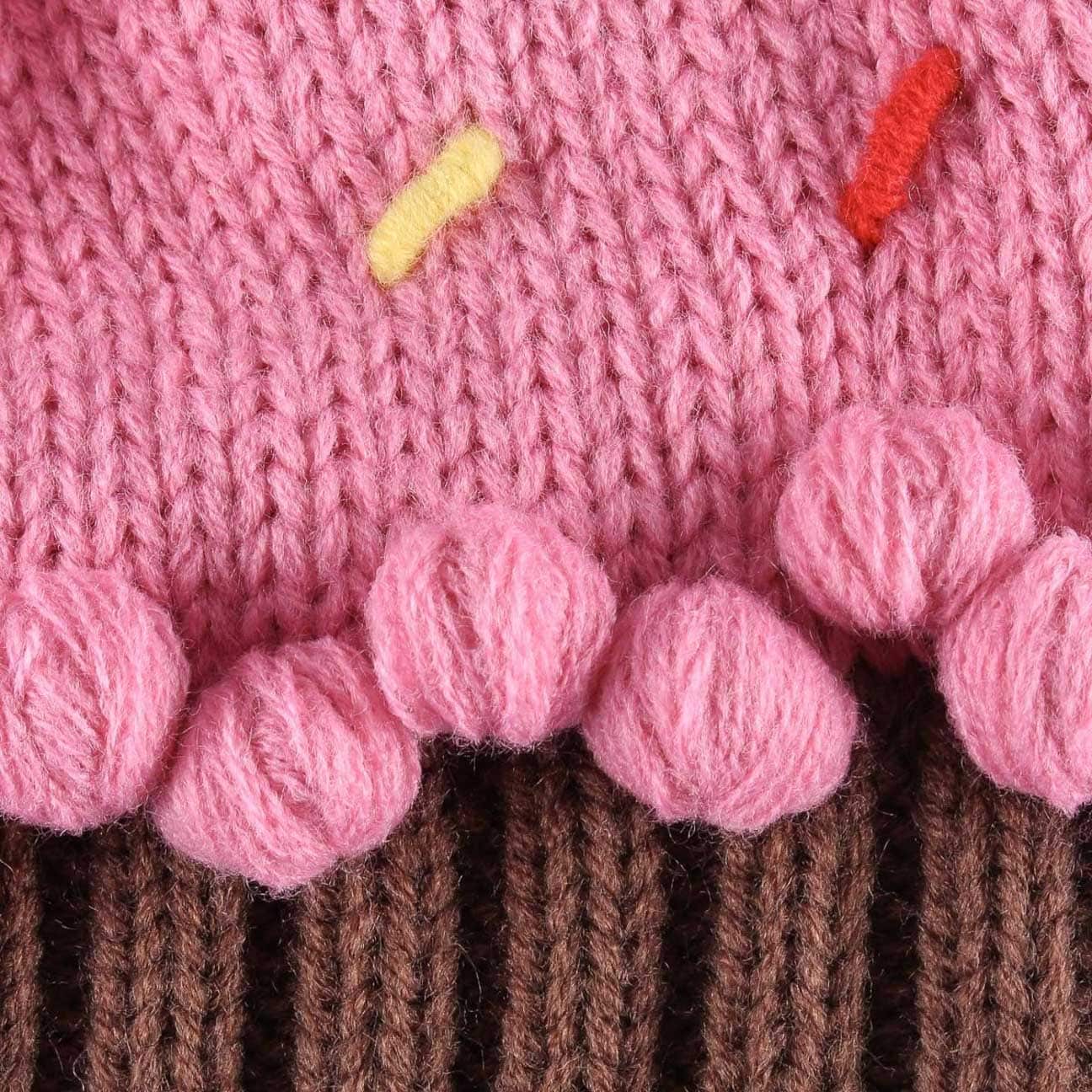 Neff Cupcake - Berretto Invernale Da Donna In Acrilico, Unica Taglia, Stile Wild Style Con Toppa Logo - 2