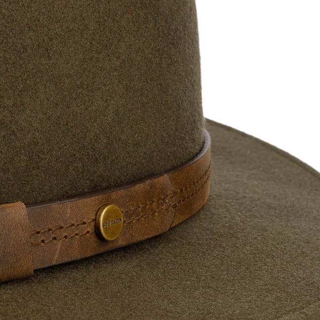 stetson traveller regenhoed ava wax katoen bruin