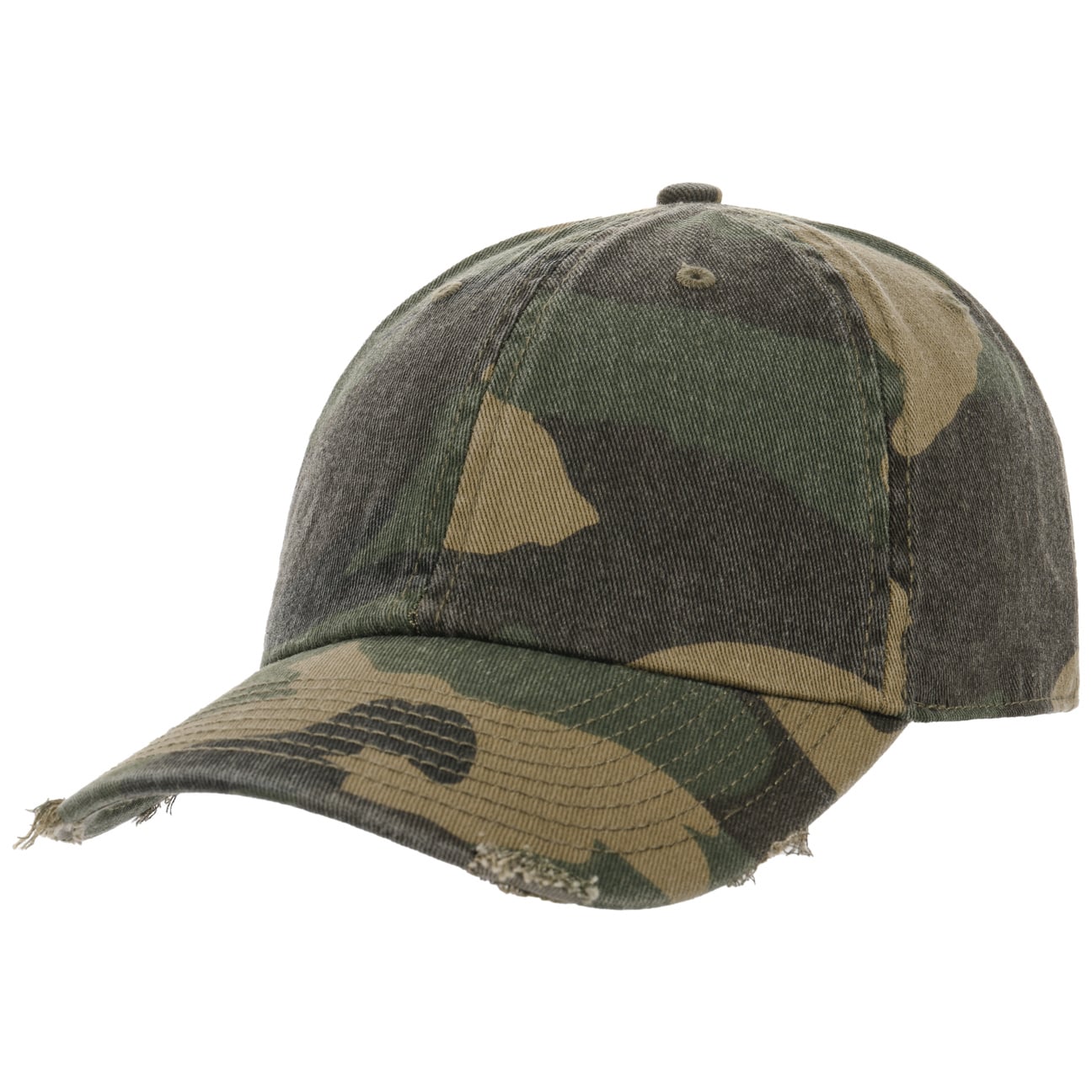 Destroyed Visor Camo Strapback Cap € 15,95