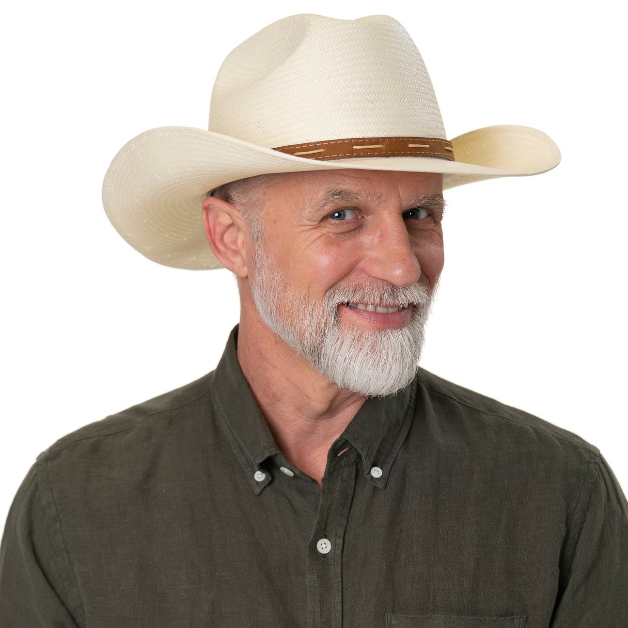 Stetson Western Vented Toyo Strohoed Dames/Heren - zonnehoed zomer hoed