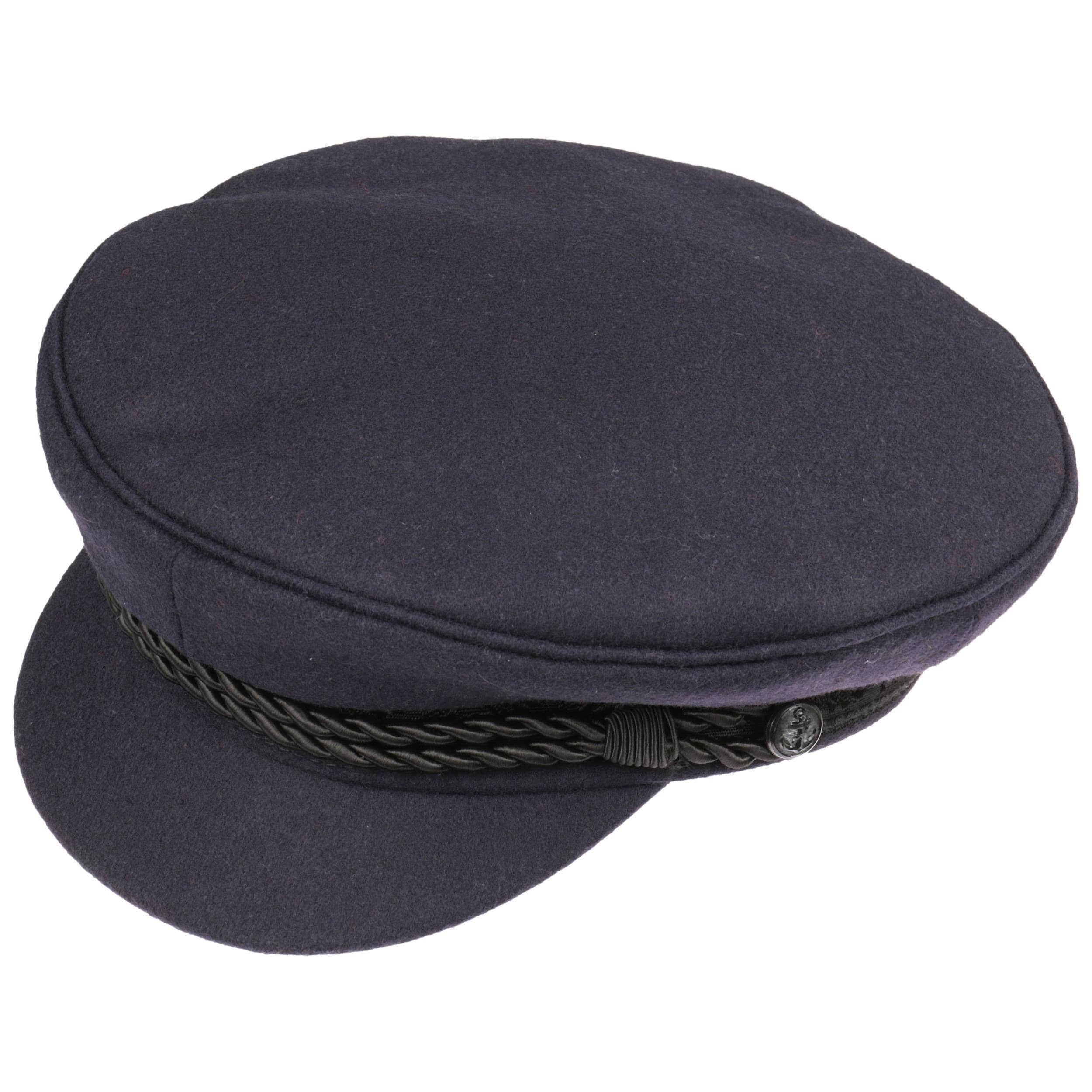 Nous STOCK Hommes Hiver Chapeau Tricot Visière Bon... - Grandado