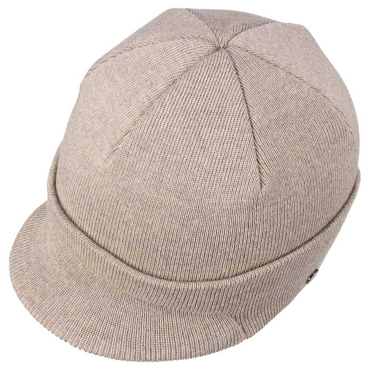 TOP-EX XL/XXL DryKnit™ Merino wollen beanie voor dames en heren, met oorkleppen, waterdicht, warme wintermuts, gebreide muts met fleecevoering, outdoor skimuts, M-L