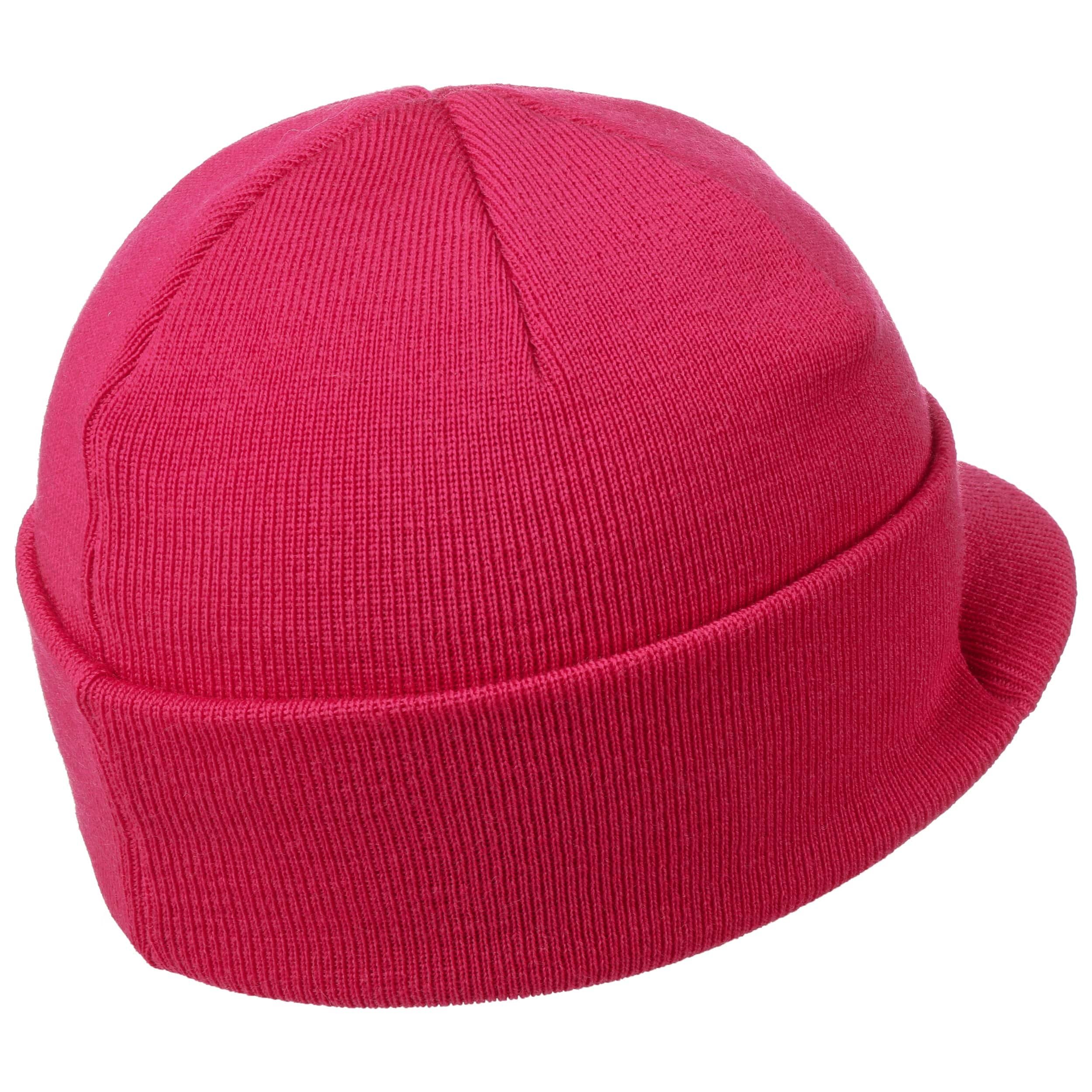 TOP-EX PolarWool™ Gebreide muts, 100% merinowol, warme wintermuts voor heren en dames, winddicht, ademend, beanie, zwart, M-XXL, M-L