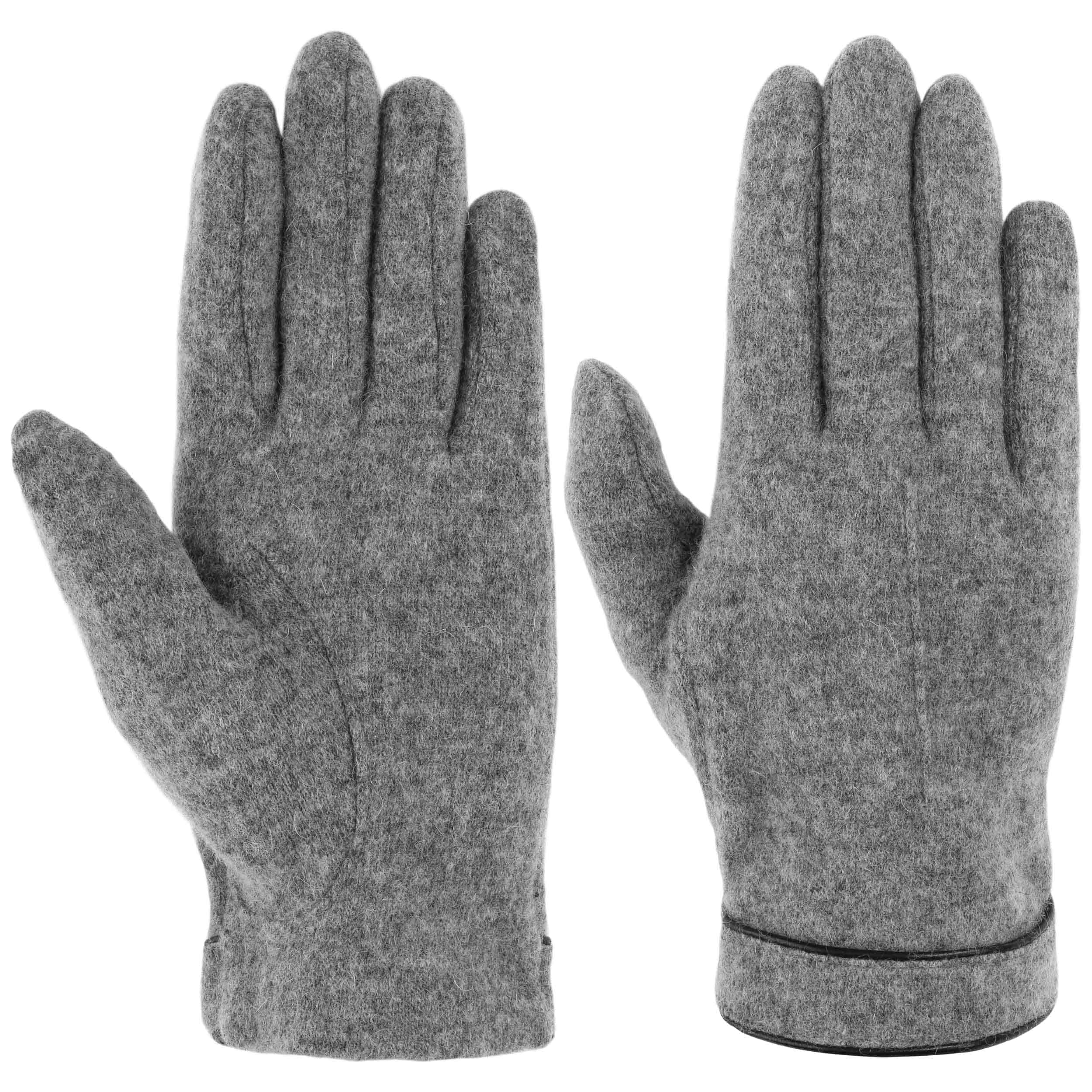 Accessoires Handschoenen Gebreide handschoenen Roeckl Gebreide handschoenen lichtgrijs gestippeld casual uitstraling 