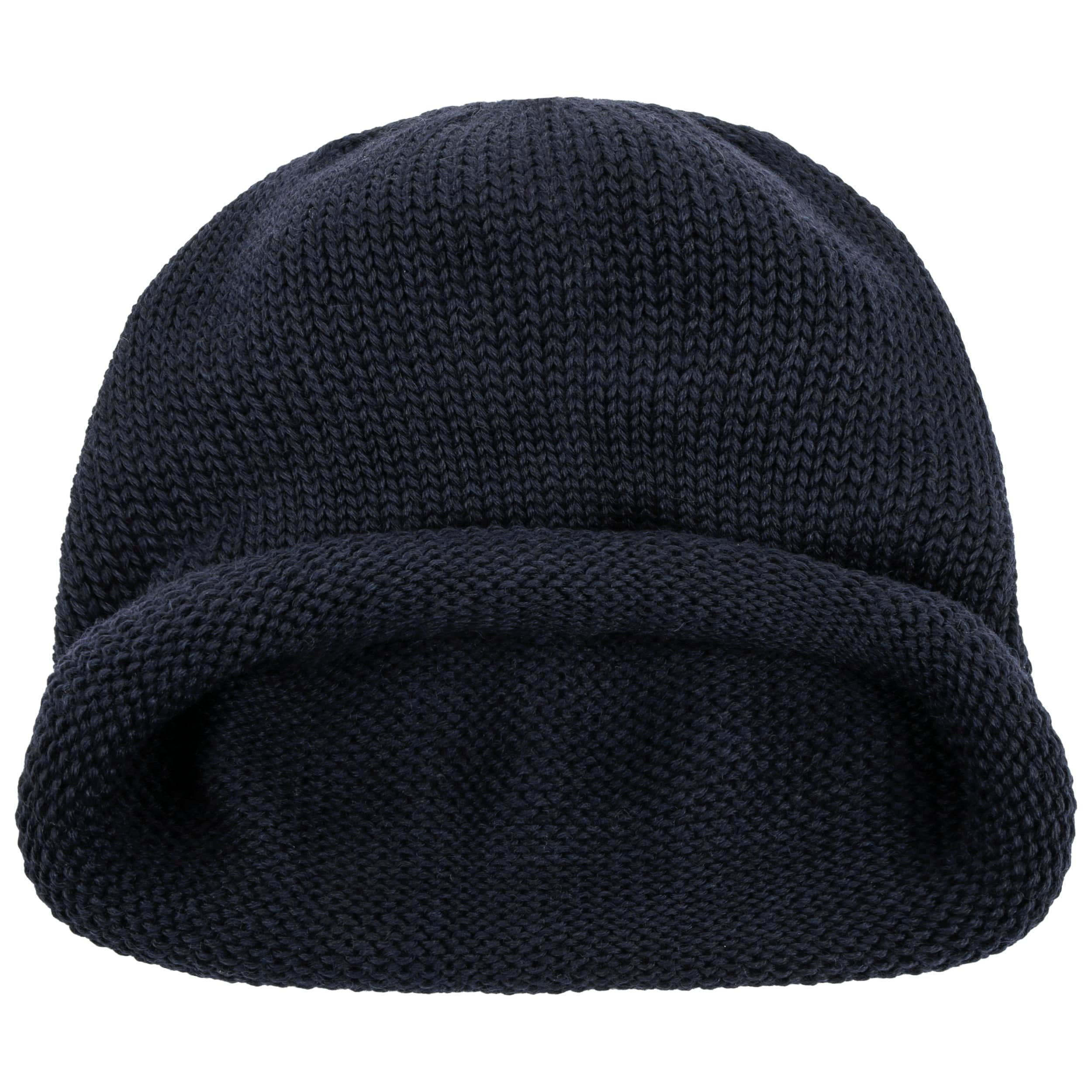 Gebreide muts met PU label - 100% acryl bedrukken? - Voordelig & snel