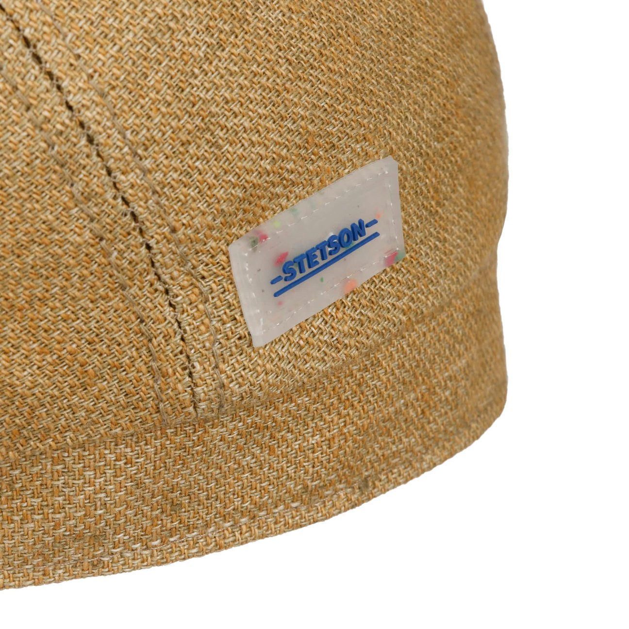 Casquette Stetson Hatteras Brinkley Homme En Lin/Coton - Visière 6cm - Protection UV 40 - Fabriqué En UE - 9